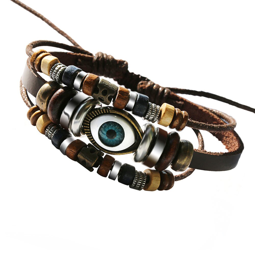 Handmade Boho Gypsy Leather Bracelets